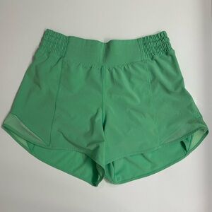 Lululemon Green High-rise Hotty Hot
